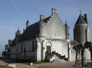 Logis royal de Loches.