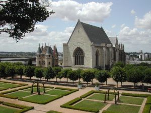 Sainte Chapelle du chateau d'Angers construite par le roi de France Saint Louis